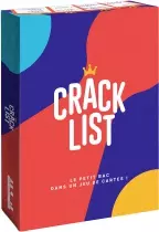 Crack List, le Petit Bac en jeu de cartes