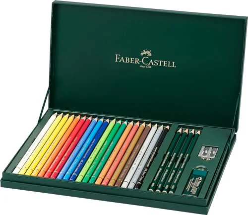 Faber-Castell Polychromos – Coffret Mixed Media 26 pièces