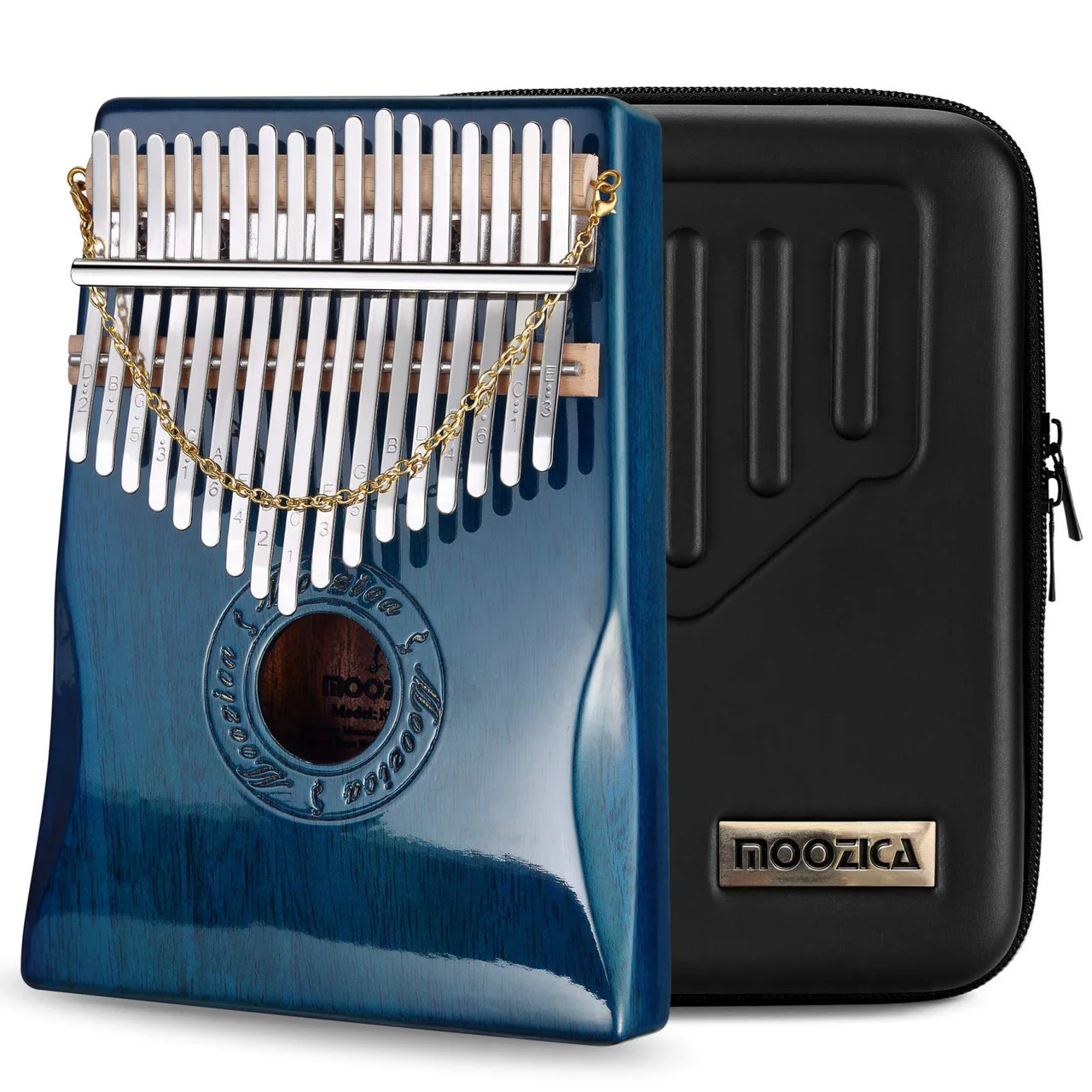 Kalimba Moozica 17 touches en acajou