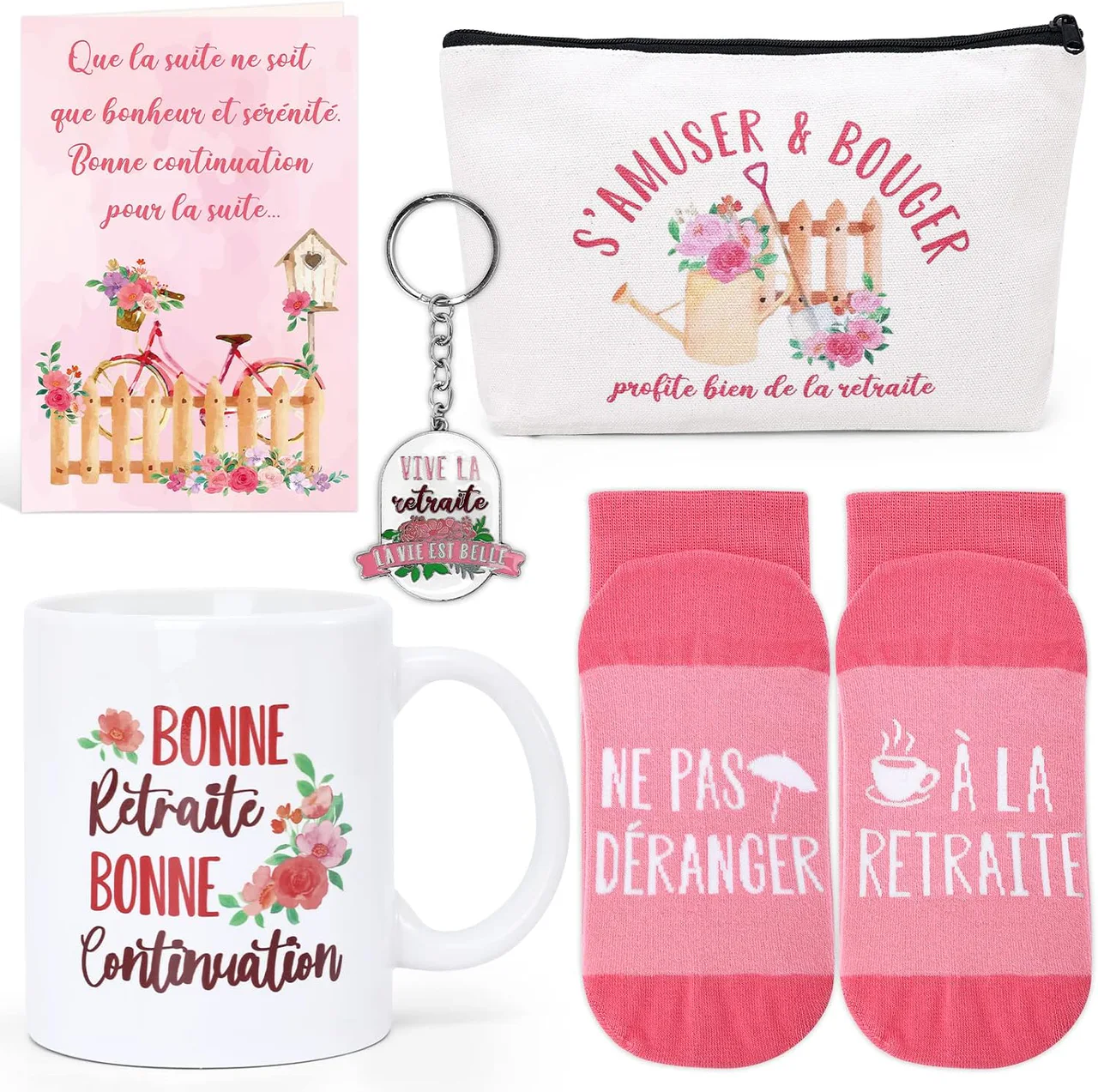 Kit cadeau retraite femme « Vive la Retraite »