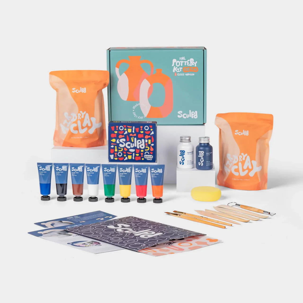 Kit de poterie autodurcissante Sculpd