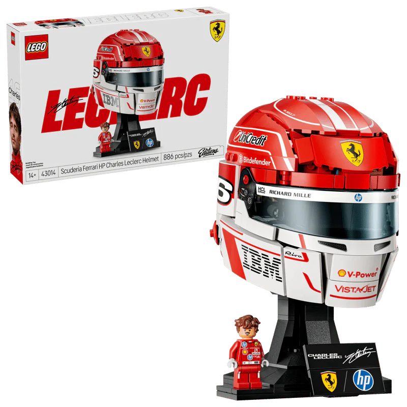 LEGO – Casque de Charles Leclerc