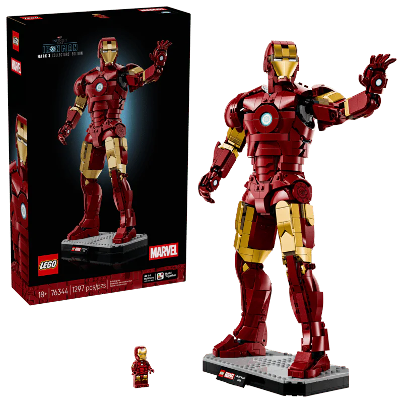 LEGO Marvel Iron Man Mark 3 Édition Collector, 1 297 pièces