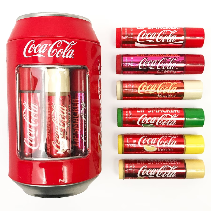 Lip Smacker – Coffret de baumes à lèvres Coca-Cola