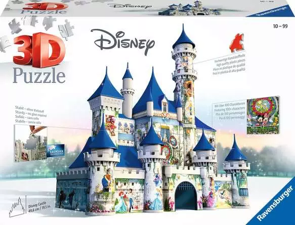 Puzzle 3D du château Disney