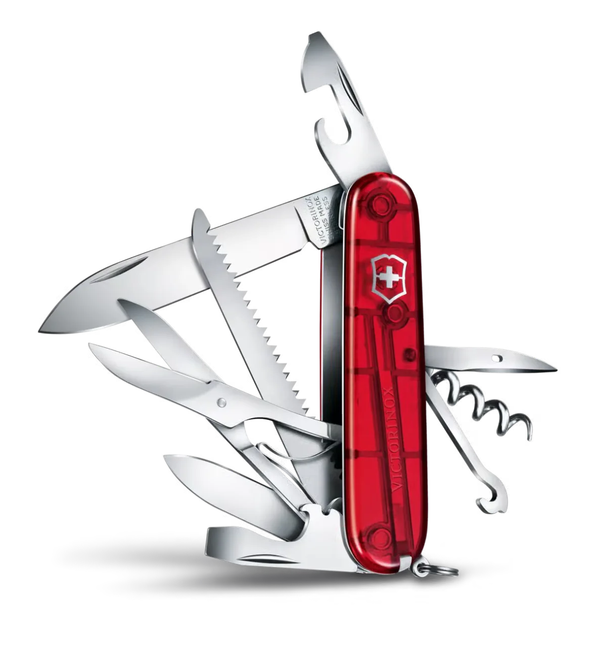 Victorinox Couteau Suisse de Poche Huntsman, 15 fonctions